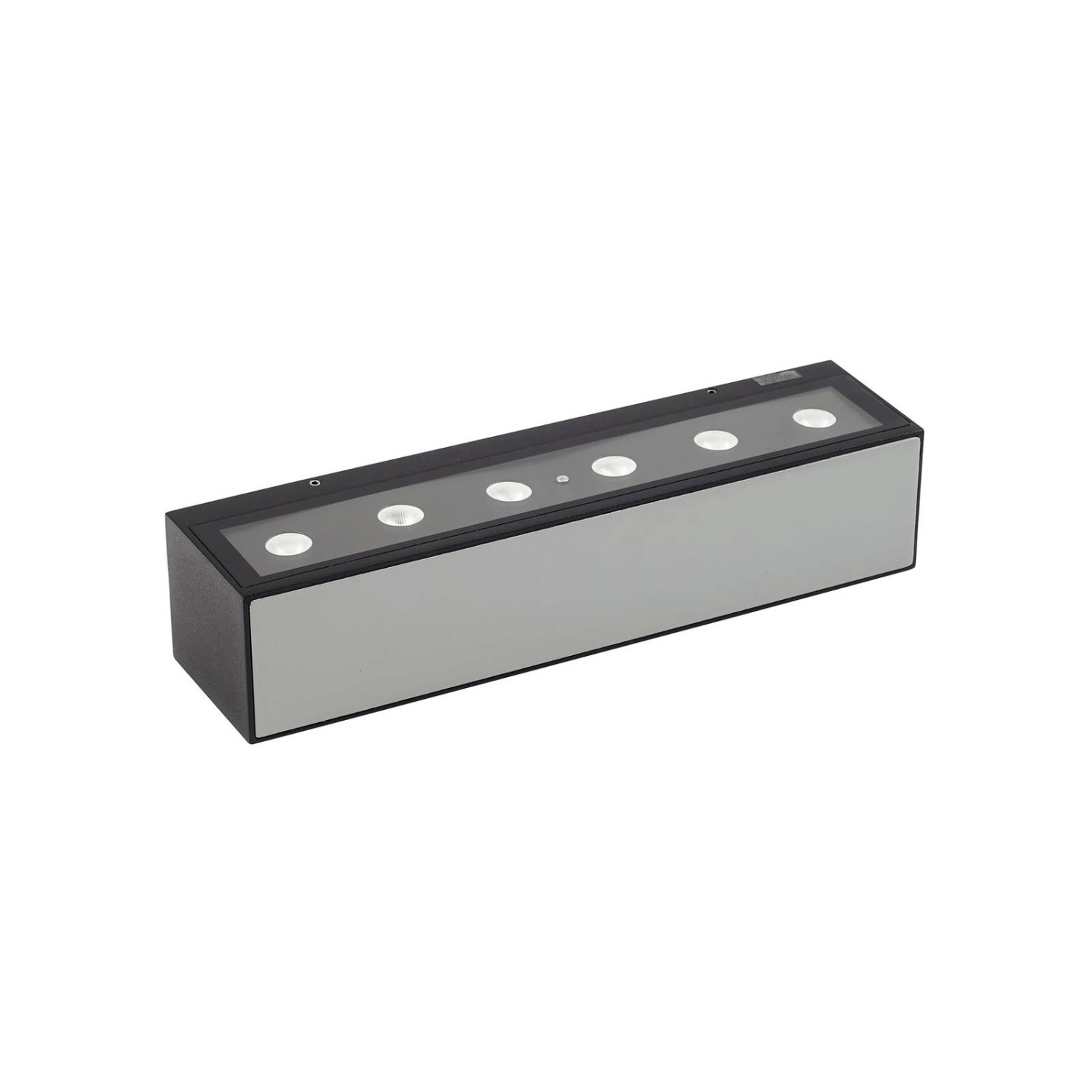 Lucande LED Wandleuchte Außen Selim 10025939 Modern in Schwarz aus Aluminiu günstig online kaufen