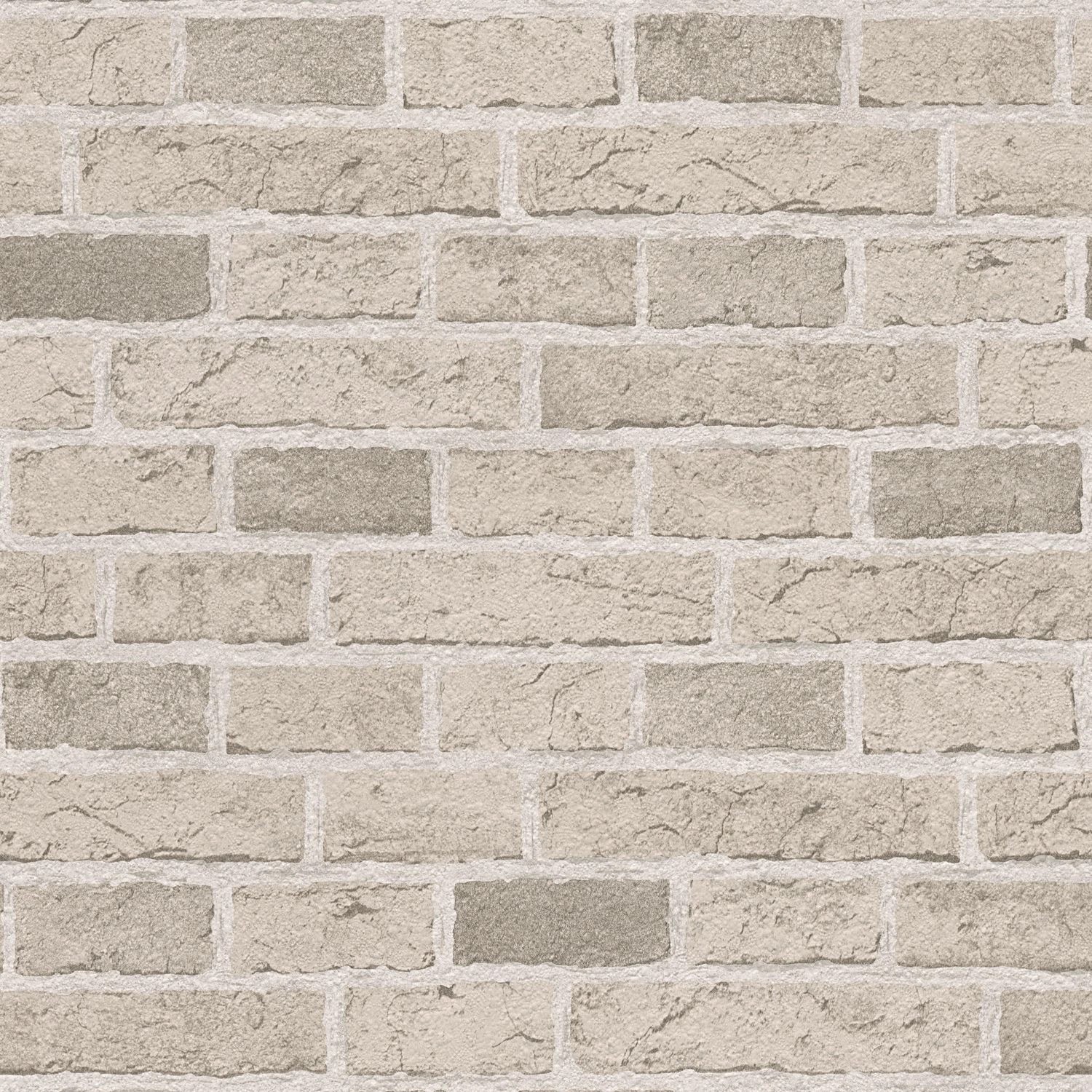 PROFHOME 779830-GU Natur Tapete Steinoptik Matt Creme Beige 0,53 m x 10,05 m 5,33 m2 Creme
