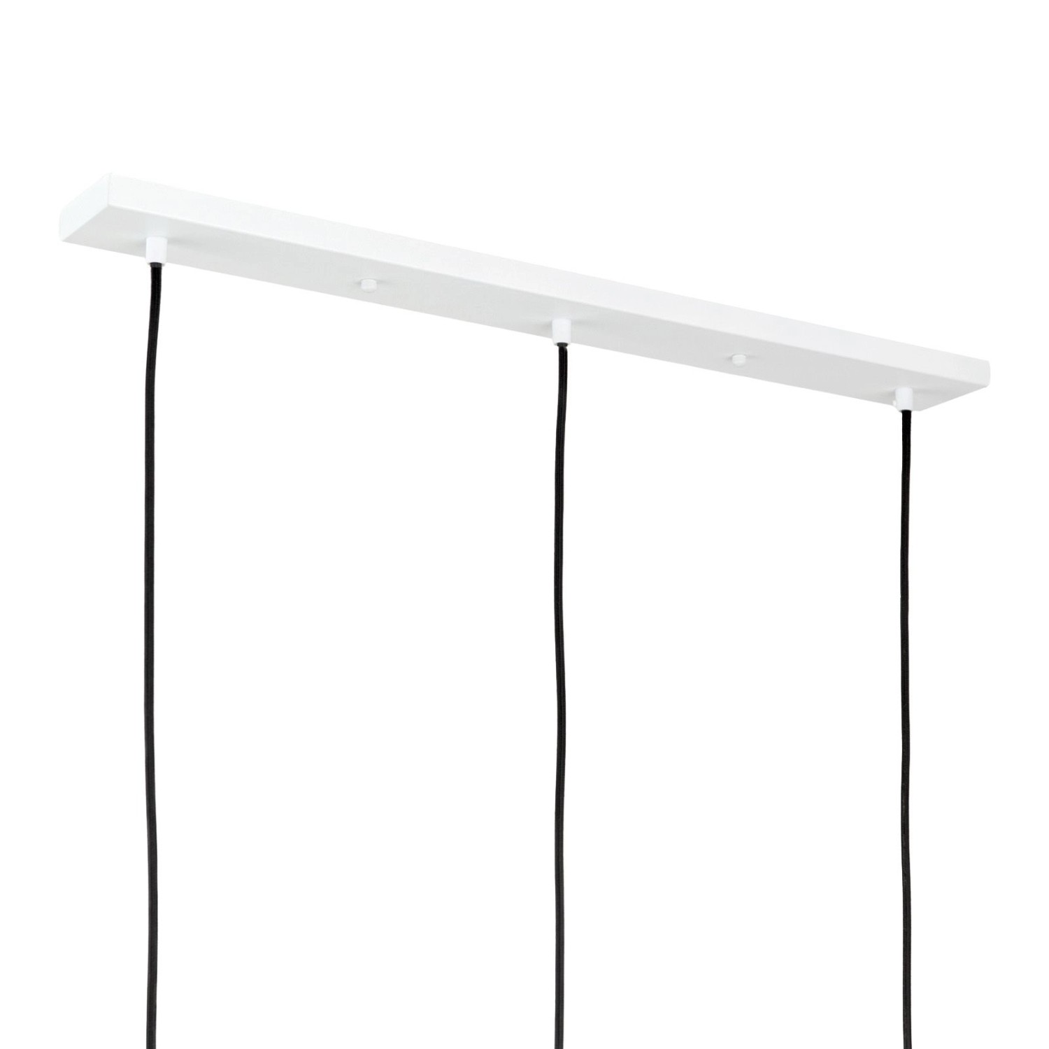 Orion Lightstyle Deckenbaldachin 3 Auslässe Weiß 70 cm x 8 cm