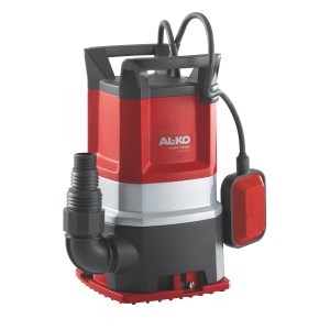 Al-Ko Twin 11.000 Premium Tauchpumpe für Klar- und Schmutzwasser, rot/grau.