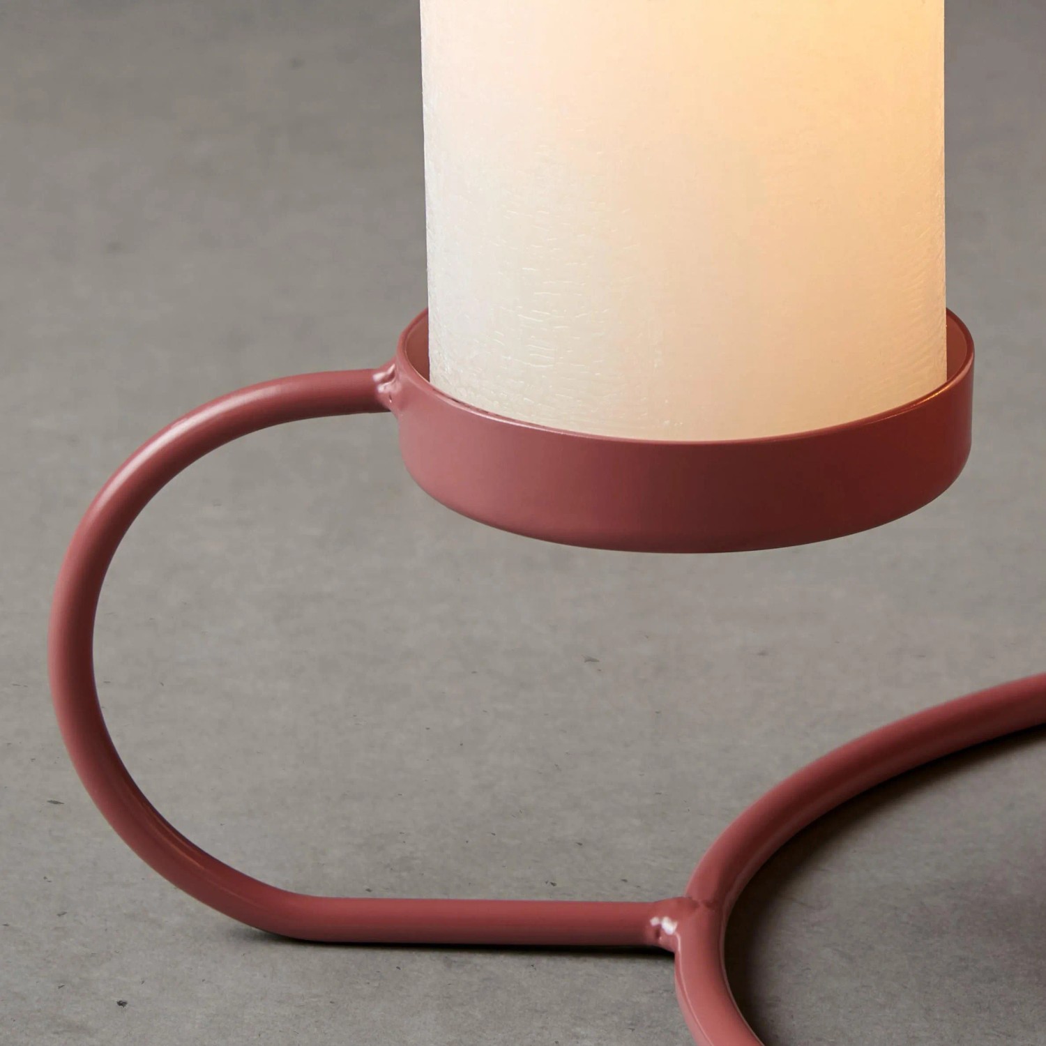 Visiona Kerzenhalter Katha in Rot_4