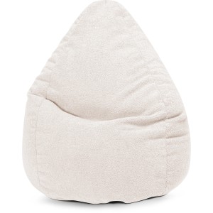 Sitting Point Sitzsack BeanBag Woolly, 220 l, Natur. Gemütlicher, naturfarbener Sitzsack.