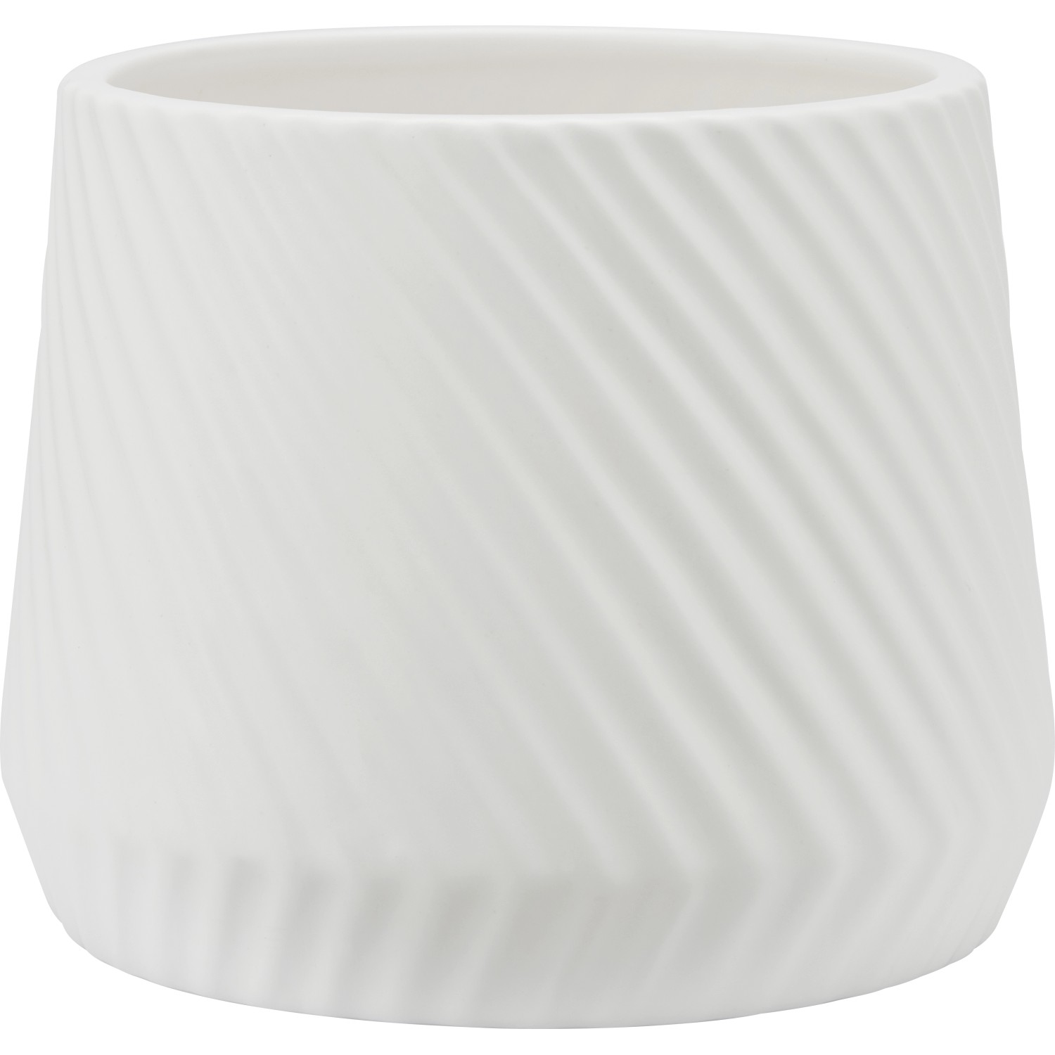 Pflanztopf Ø 17,5 cm Weiß Dolomit günstig online kaufen