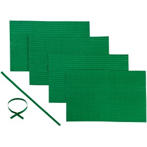 100 grüne Drehbinder (15 cm) zum Befestigen von Pflanzen im Garten.