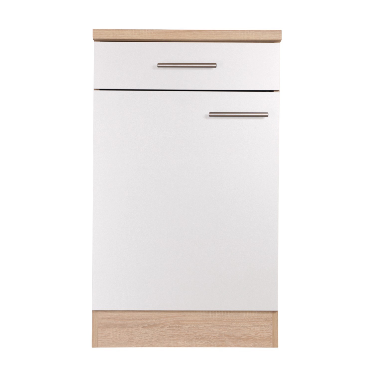 Respekta Unterschrank Merle 50 cm Weiß günstig online kaufen