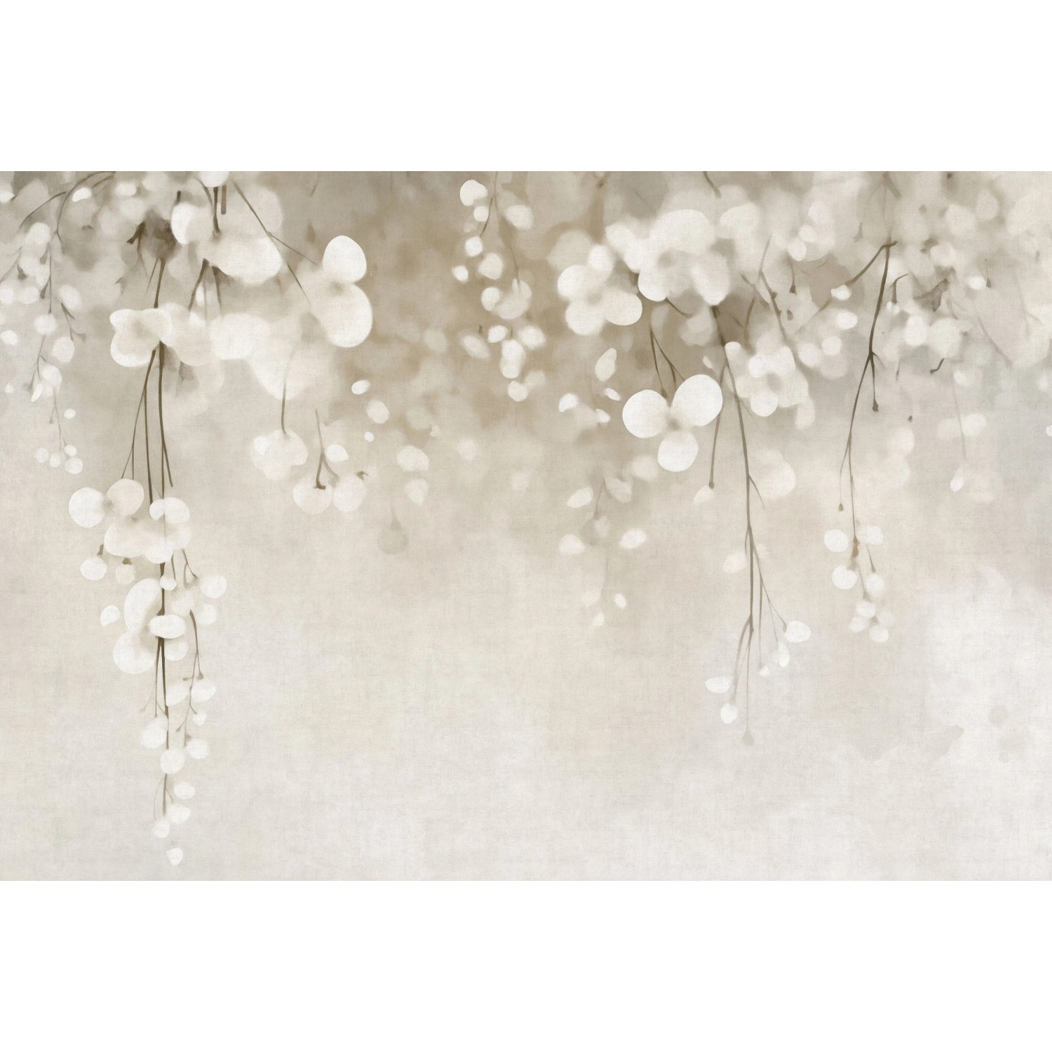 Erismann Vliestapete Art Edition 2 Rain 4 m x 2,7 m Ivory