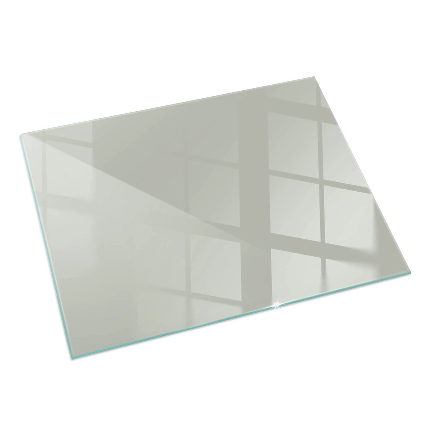 Tulup Glasplatte für Kamin Grün Kaminofen Glas Bodenplatte Rechteck 120x80 günstig online kaufen