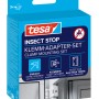 tesa Insect Stop Klemm-Adapter-Set für Insektenschutzrahmen, zur Montage ohne Bohren.