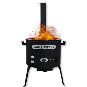 Grillpeter Utschak Asamat mit Kazan aus Gusseisen 12L