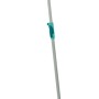 Leifheit Fensterwischer Window & Frame Cleaner L mit Teleskopstiel, blau/silber.