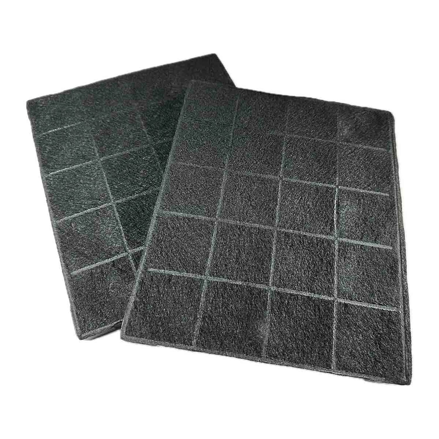 AIR2GO Aktivkohlefilter (2 Stk.) für Novy Dunstabzugshauben, quadratisch.