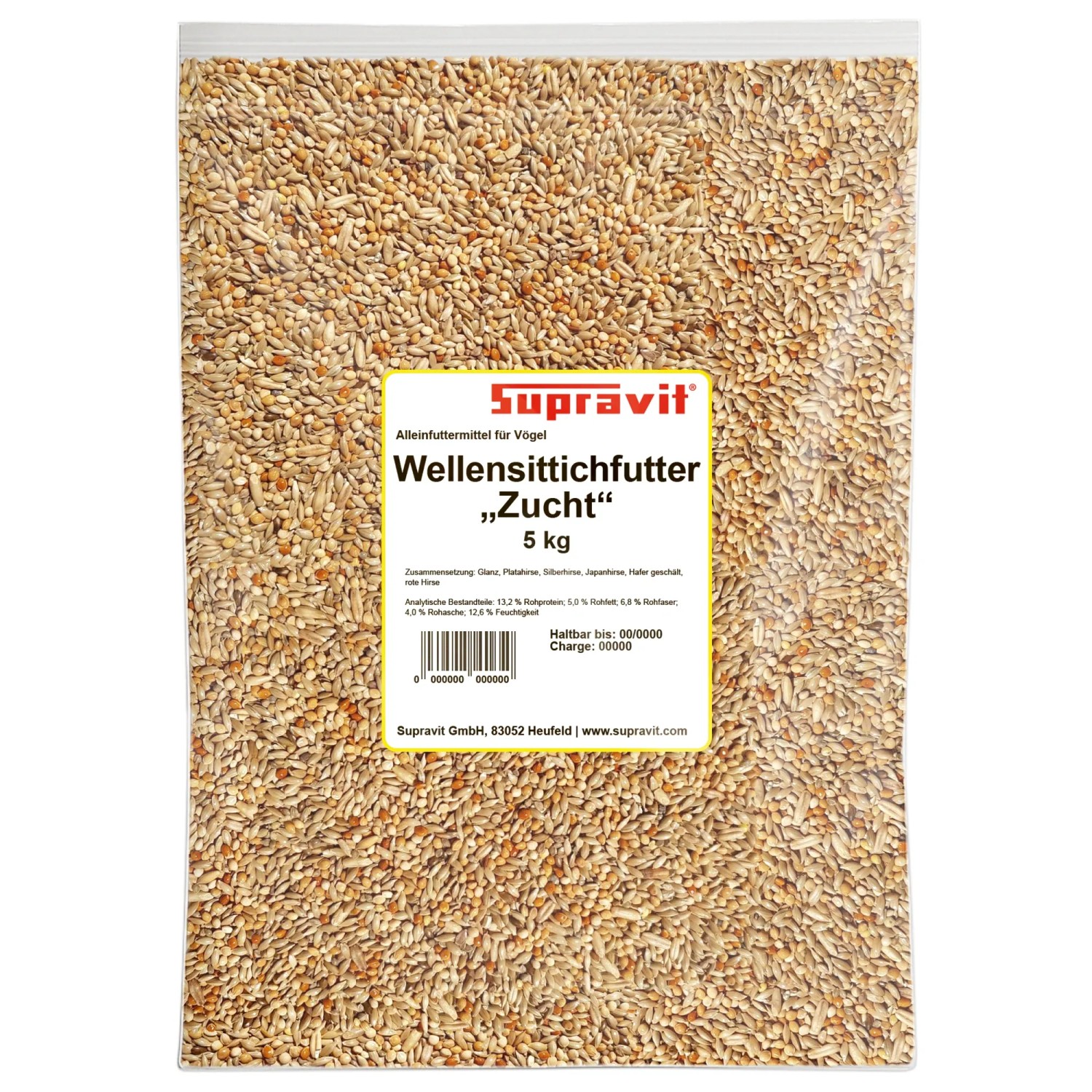 Supravit Wellensittichfutter Zuchtfuttermischung