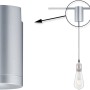 URail Universal Pendel Adapter in Chrom matt für Schienensysteme.