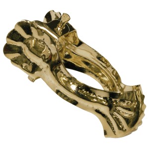 Gardinia Donauklammer aus Messing für Vitragestangen (Ø 16 mm).