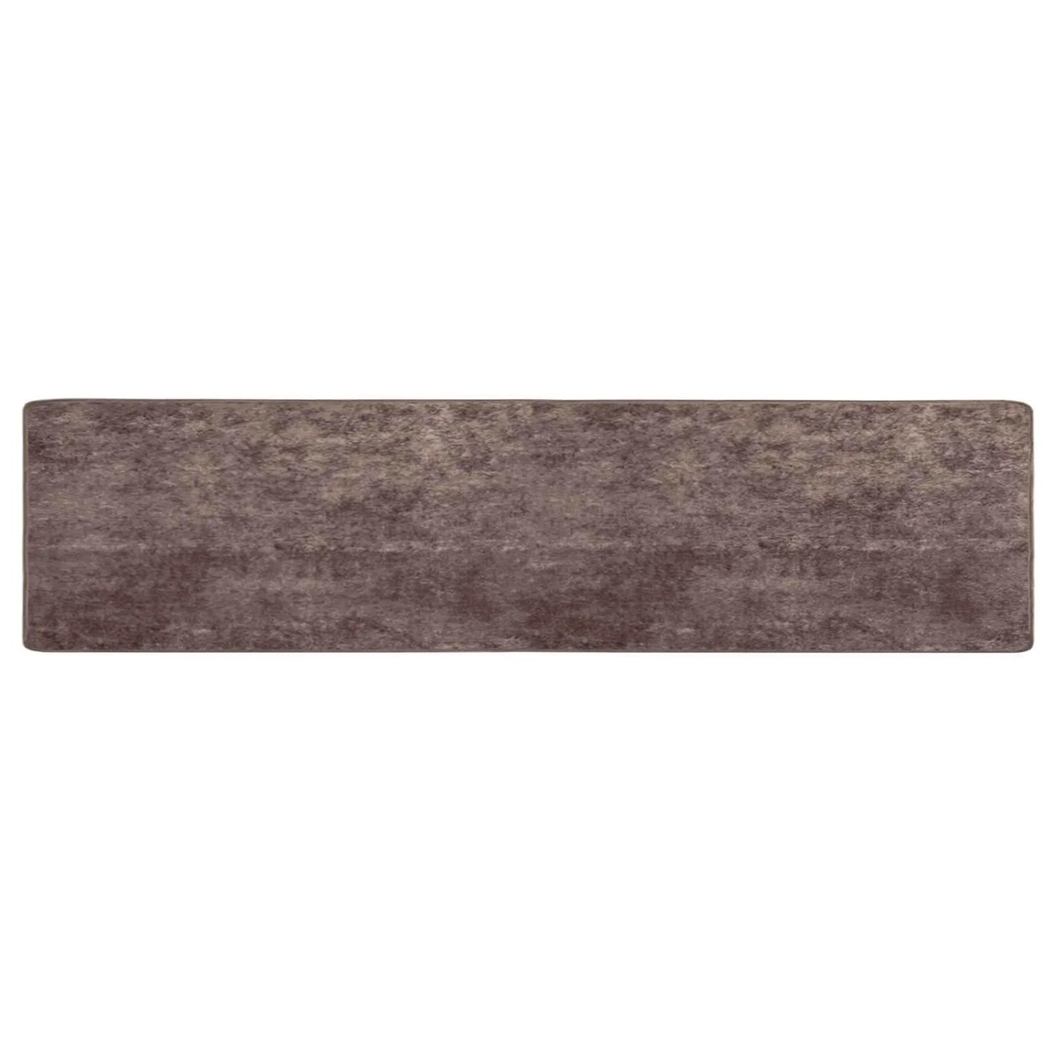vidaXL Teppichläufer MARSA Grau 450 x 100 cm Polyester und PVC 42023204