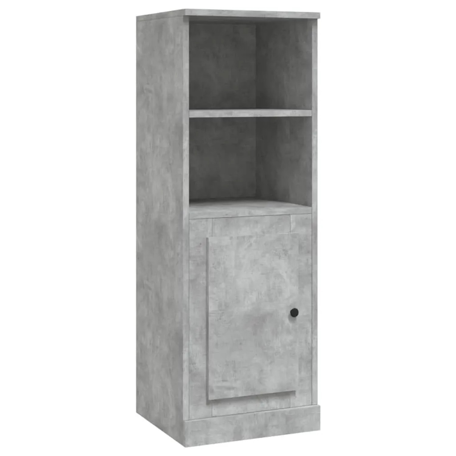 vidaXL Highboard Betongrau 36x35,5x103,5 cm Holzwerkstoff 816324