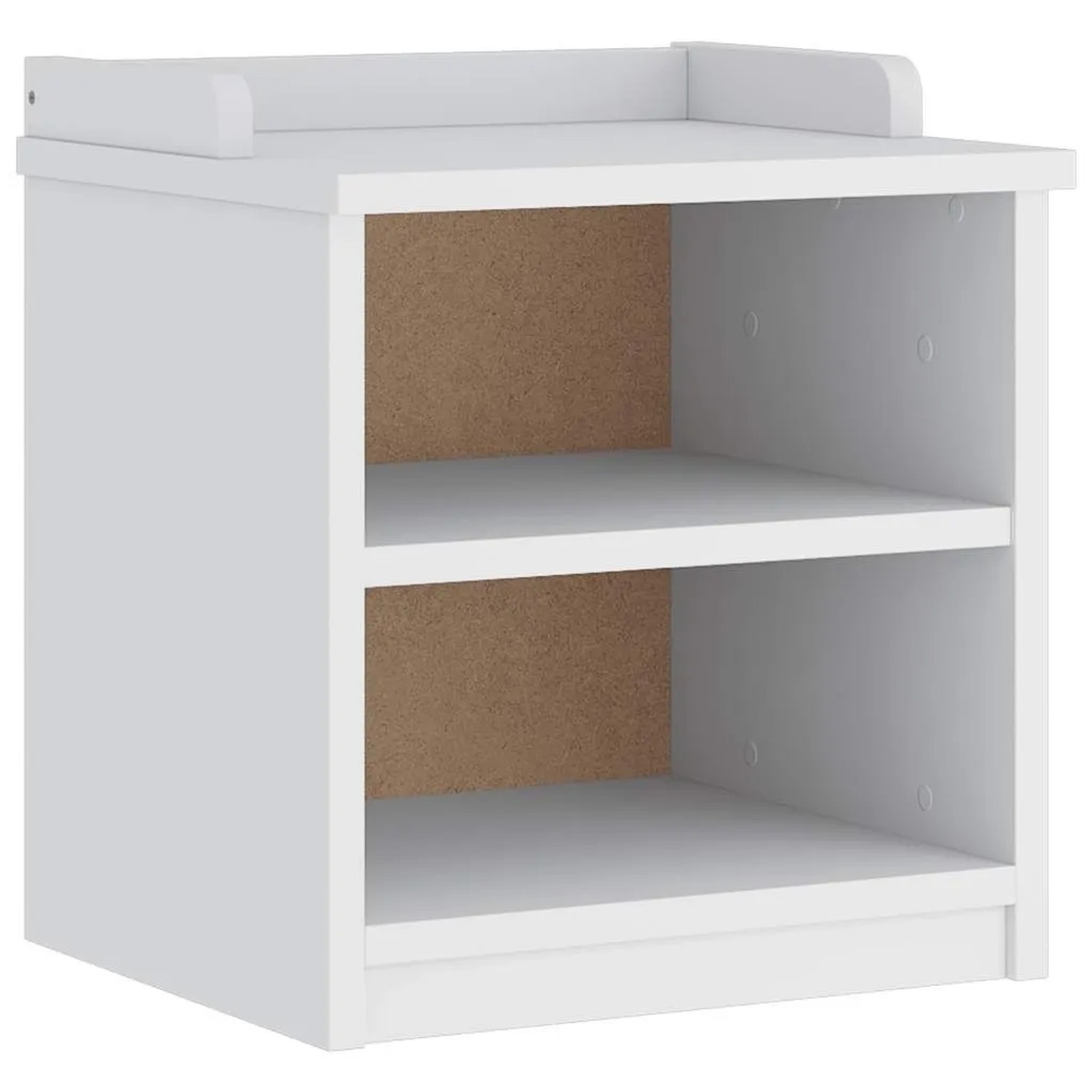 vidaXL Flurbank SANDNES Weiß 45x40x50 cm Massivholz Kiefer 4010444