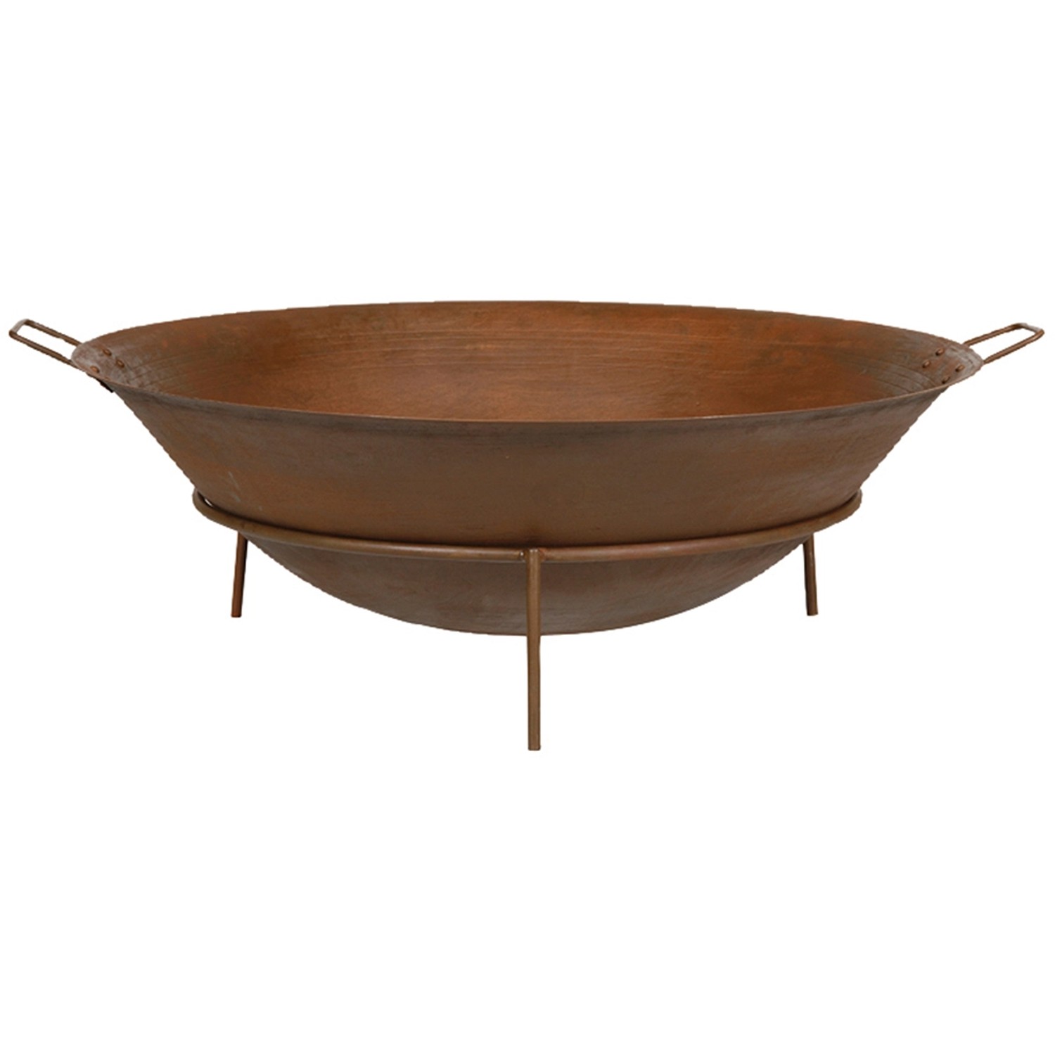 Siena Garden Feuerschale Rusty Braun Ø 80 cm günstig online kaufen