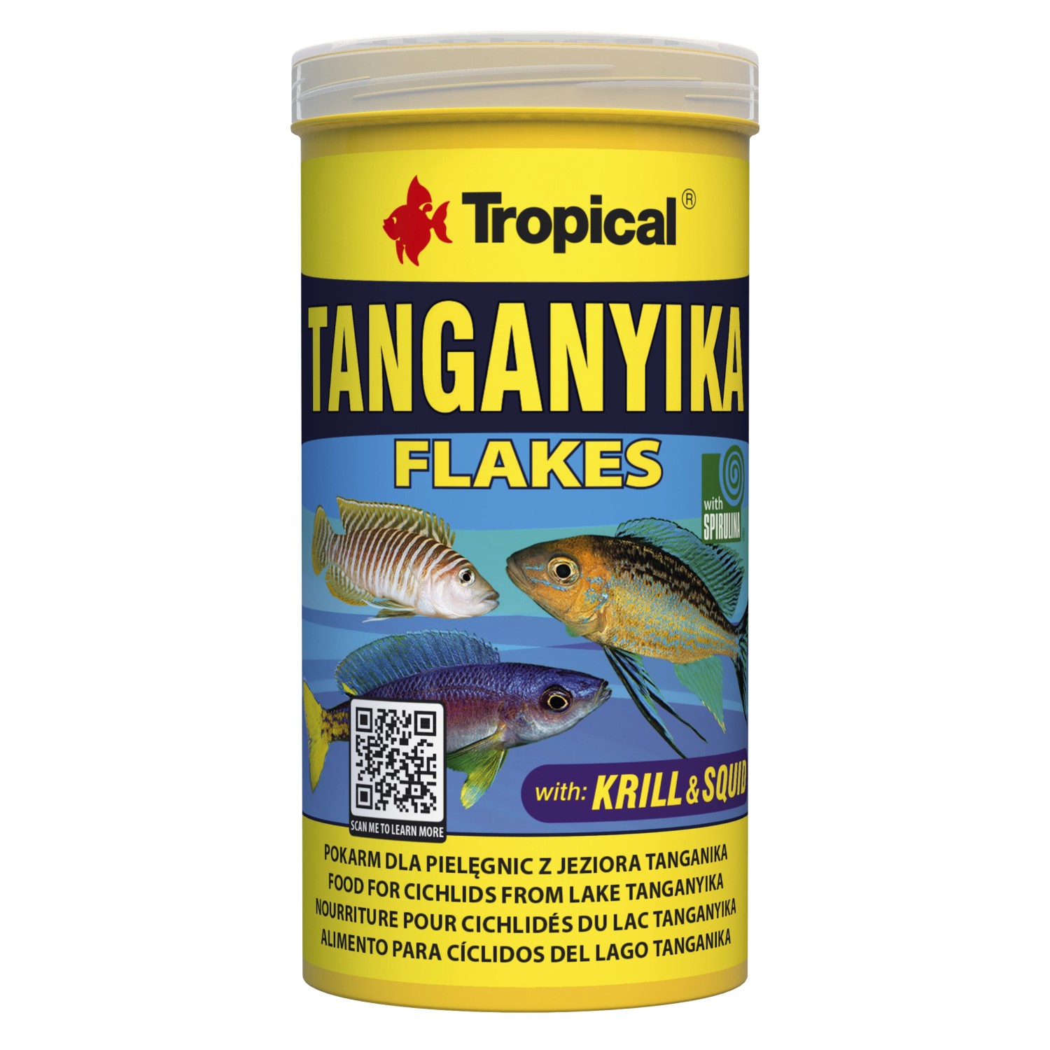 Tropical Flockenfutter Tanganyika Flakes 250 ml