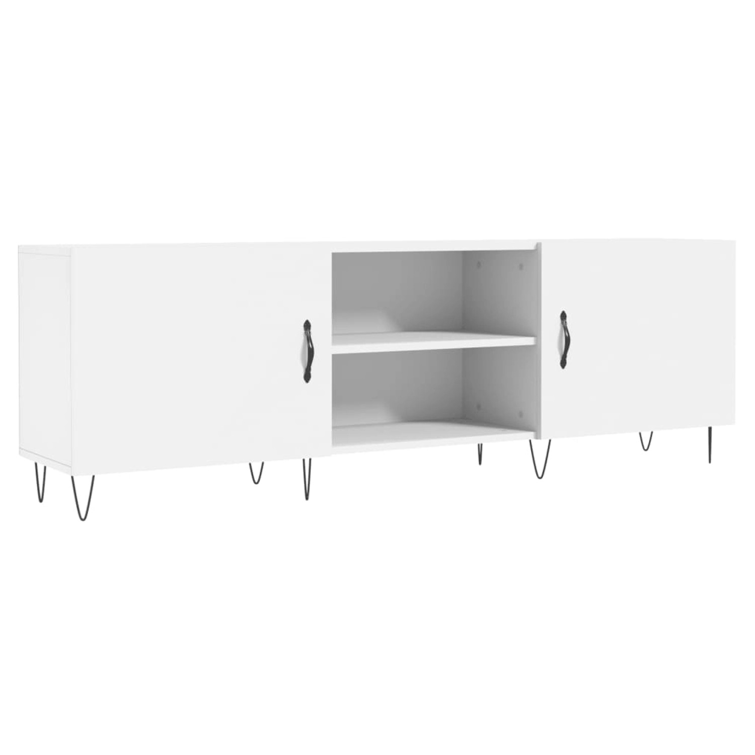 vidaXL TV-Schrank Weiß 150x30x50 cm Holzwerkstoff 829092 günstig online kaufen