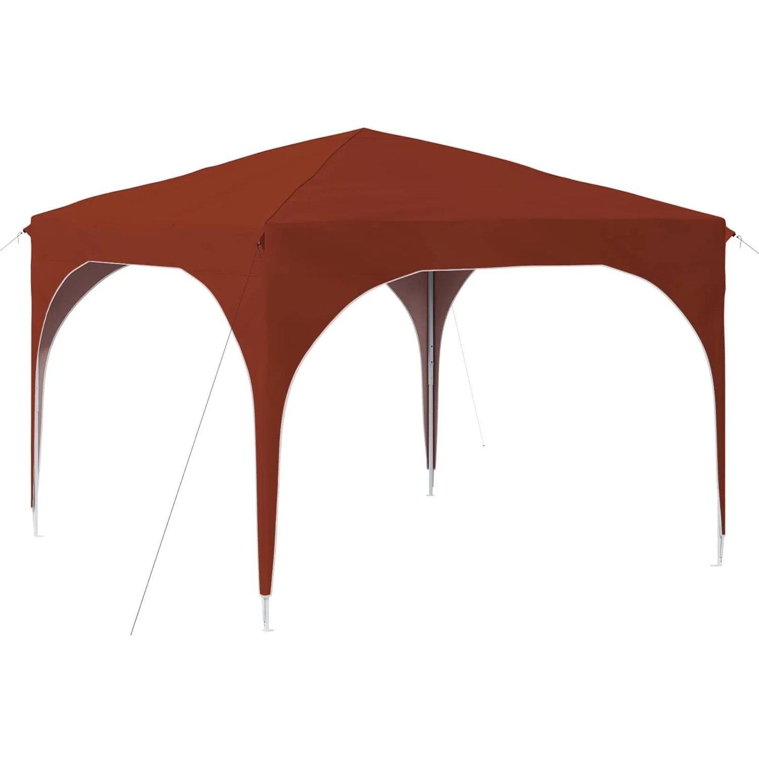 vidaXL Pop-Up Partyzelt 290 x 290 x 245 cm Terrakotta 42019853