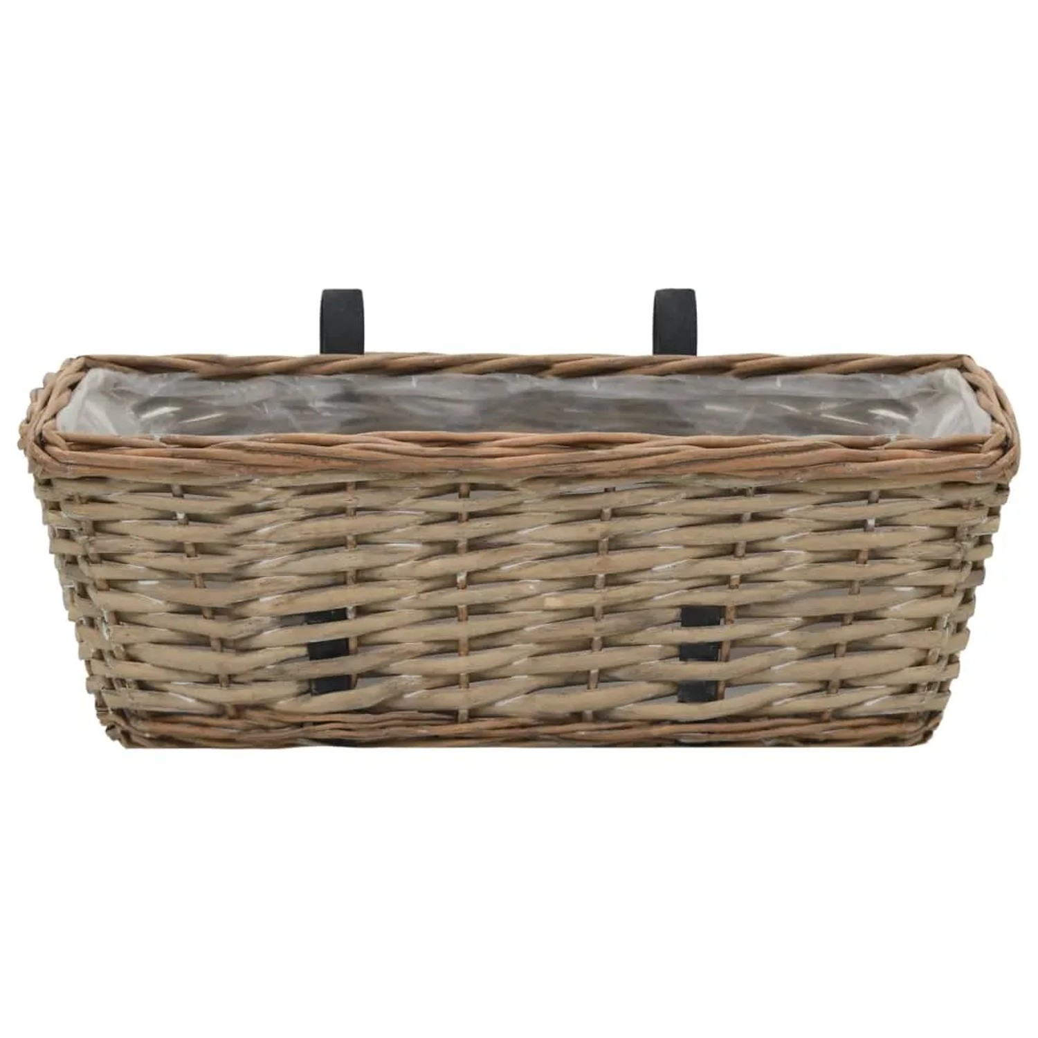 vidaXL Balkonksten Weide 2 Stk. 40 cm PE-Auskleidung kaufen bei OBI
