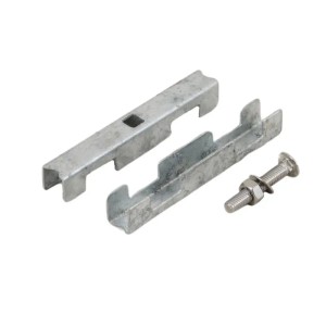 Galaflor Zaunbauverbinder U-Form Verzinkt