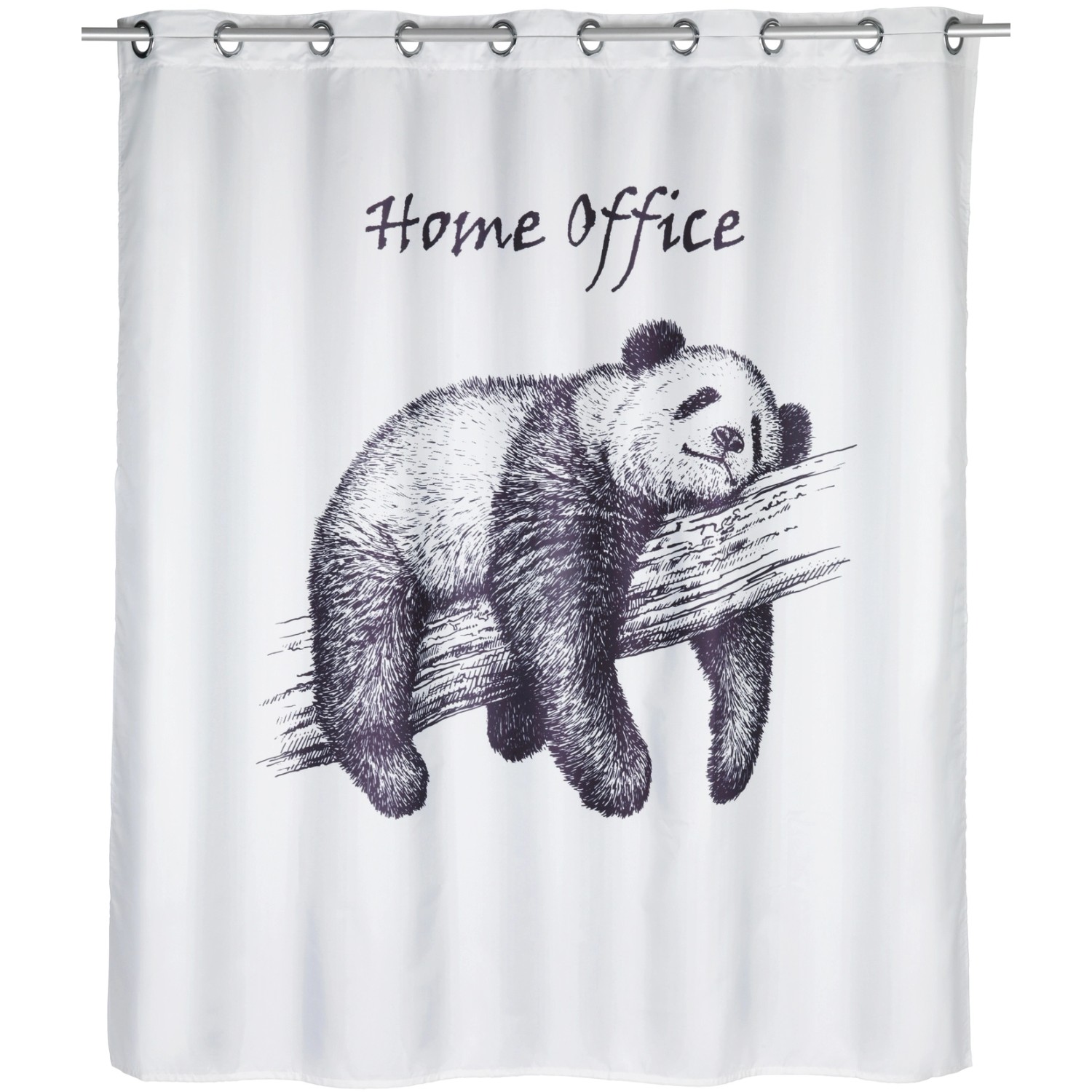 Wenko Anti-Schimmel Duschvorhang Home Office Flex Polyester 180 cm x 200 cm