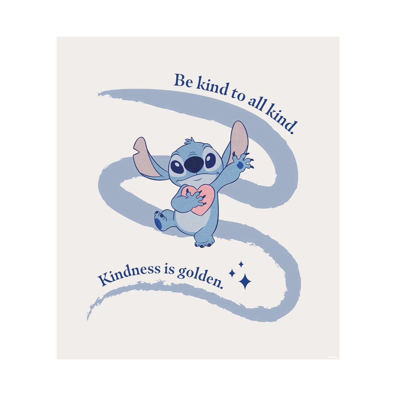 Komar Wandbild Stitch Kindness 30 cm x 40 cm günstig online kaufen