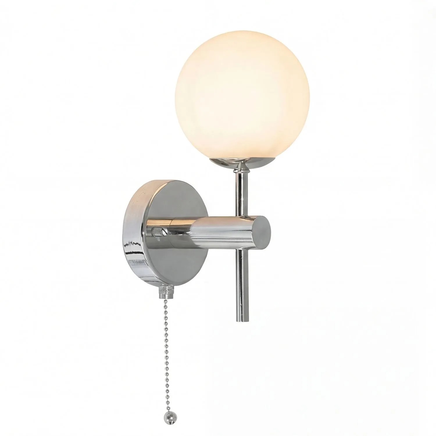 Licht-Erlebnisse Wandleuchte Mit Schalter LED G9 Chrom Weiß Badezimmre