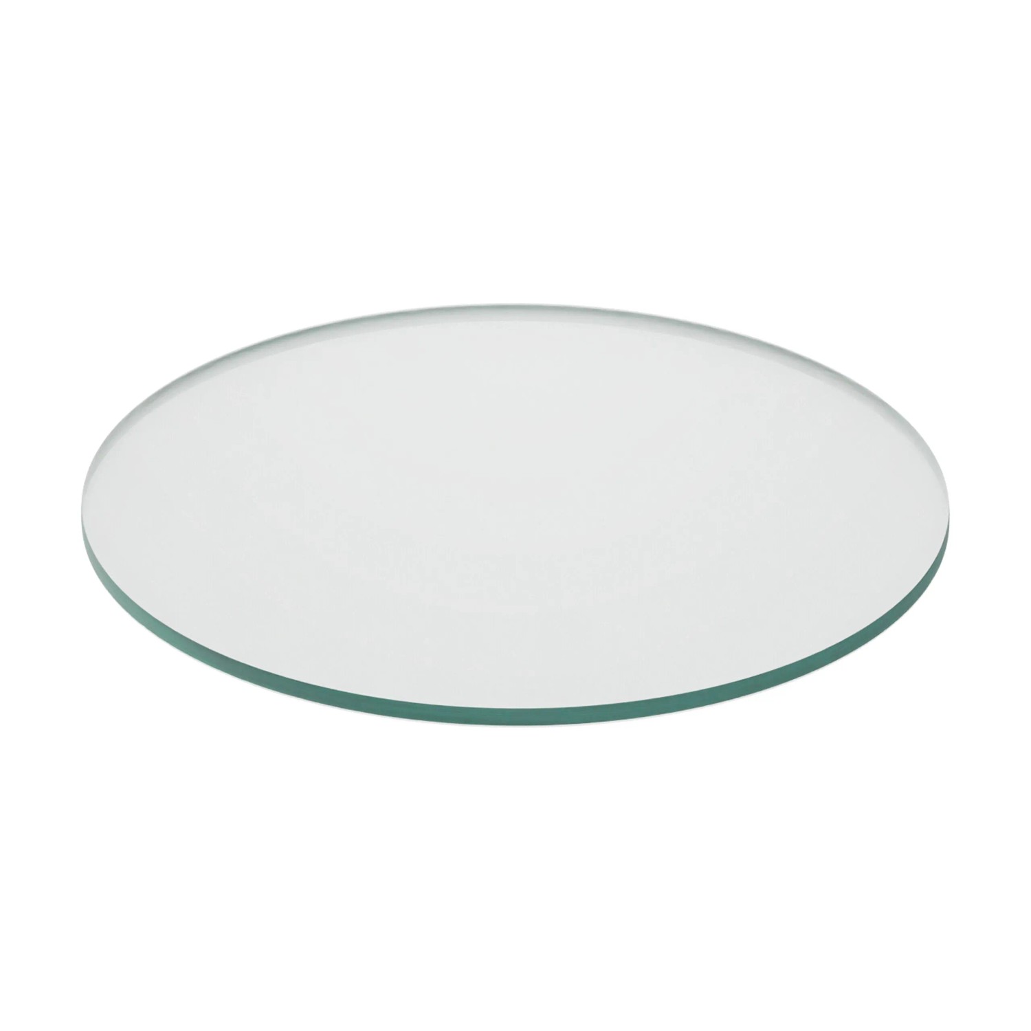 Relaxdays Glasplatte ESG Transparent Hitzebeständig 30 cm 1,4 kg