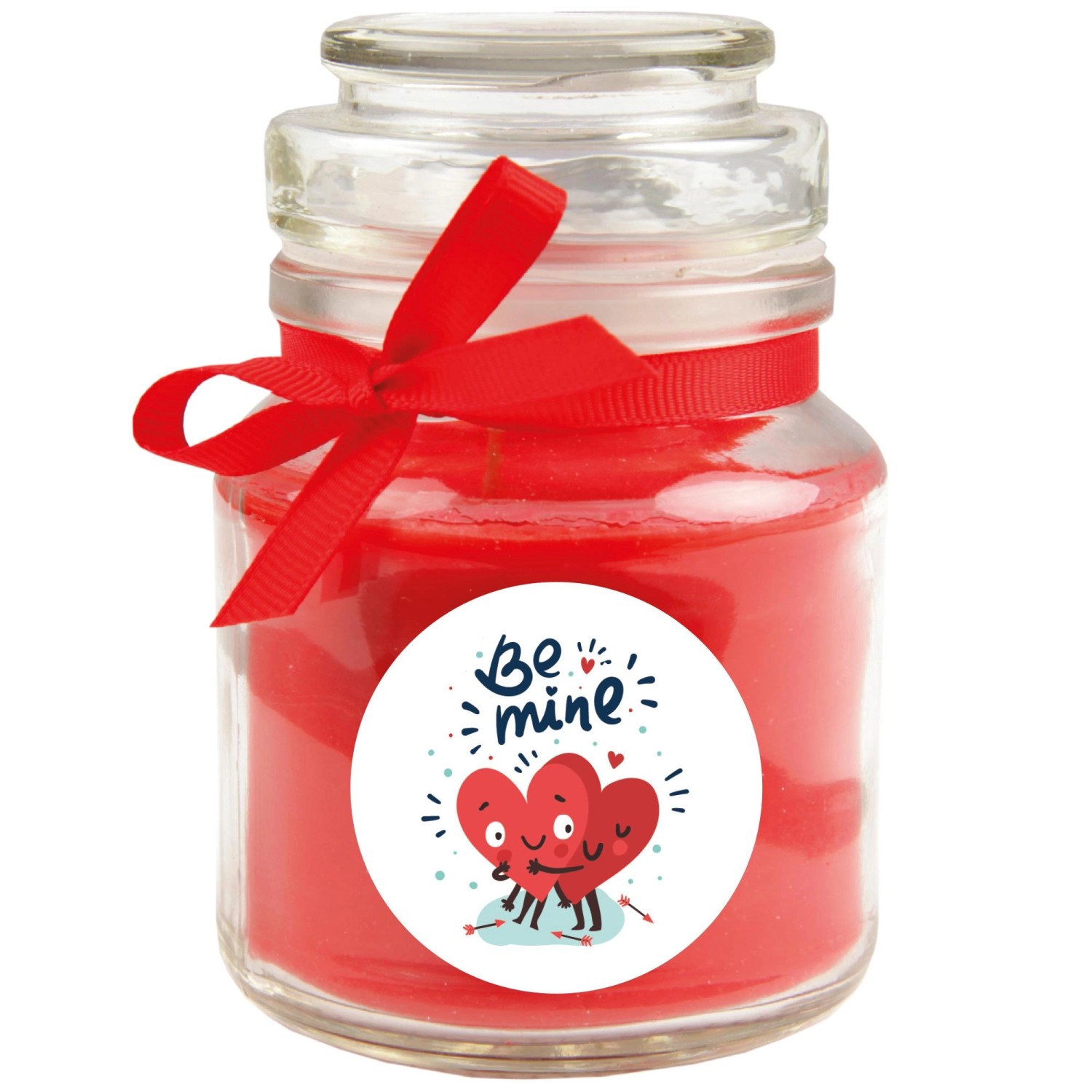 HS Candle Duftkerze & Glas Valentinstag Bonbon 30h Be Mine günstig online kaufen