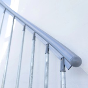 Dolle Außenspindeltreppe Gardenspin Feuerverzinkt Ø 185 cm Höhe bis 282 cm