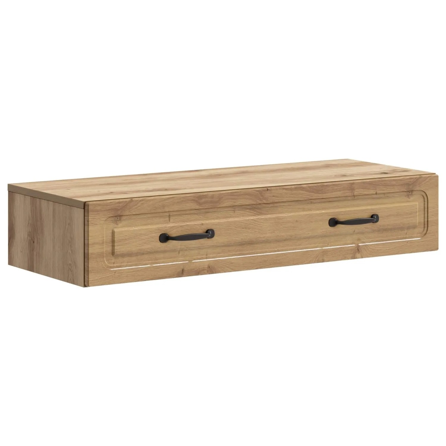 vidaXL Wandmontierter Beistelltisch Artisan-Eiche 87,5 x 34,5 x 17 cm 899354