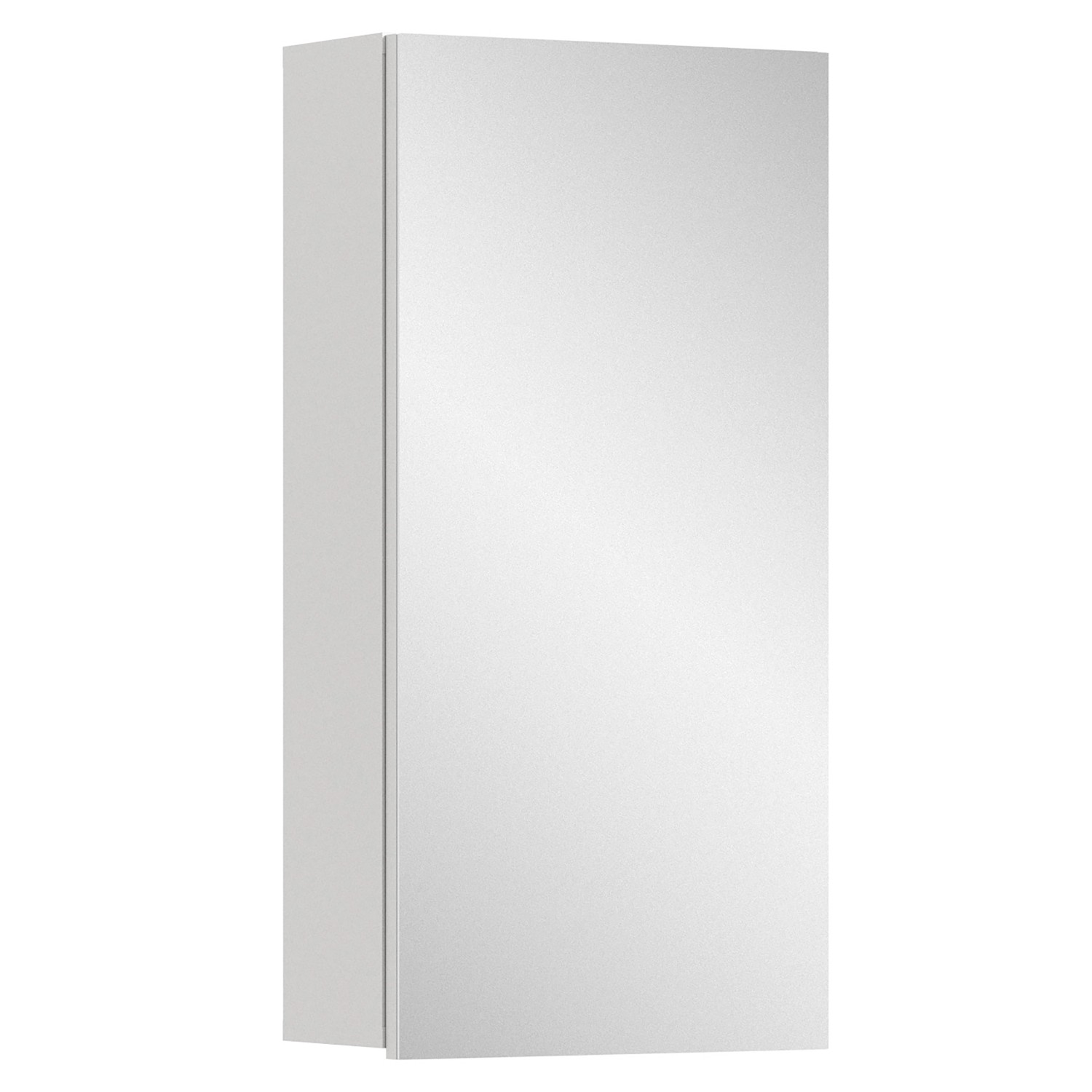 Spiegelschrank Vira 1-türig Weiß 77 cm x 38 cm x 18 cm günstig online kaufen