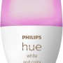 Philips Hue E14 LED Lampe, White & Color Ambiance, Kerzenform, 470 lm, farbiges Licht.