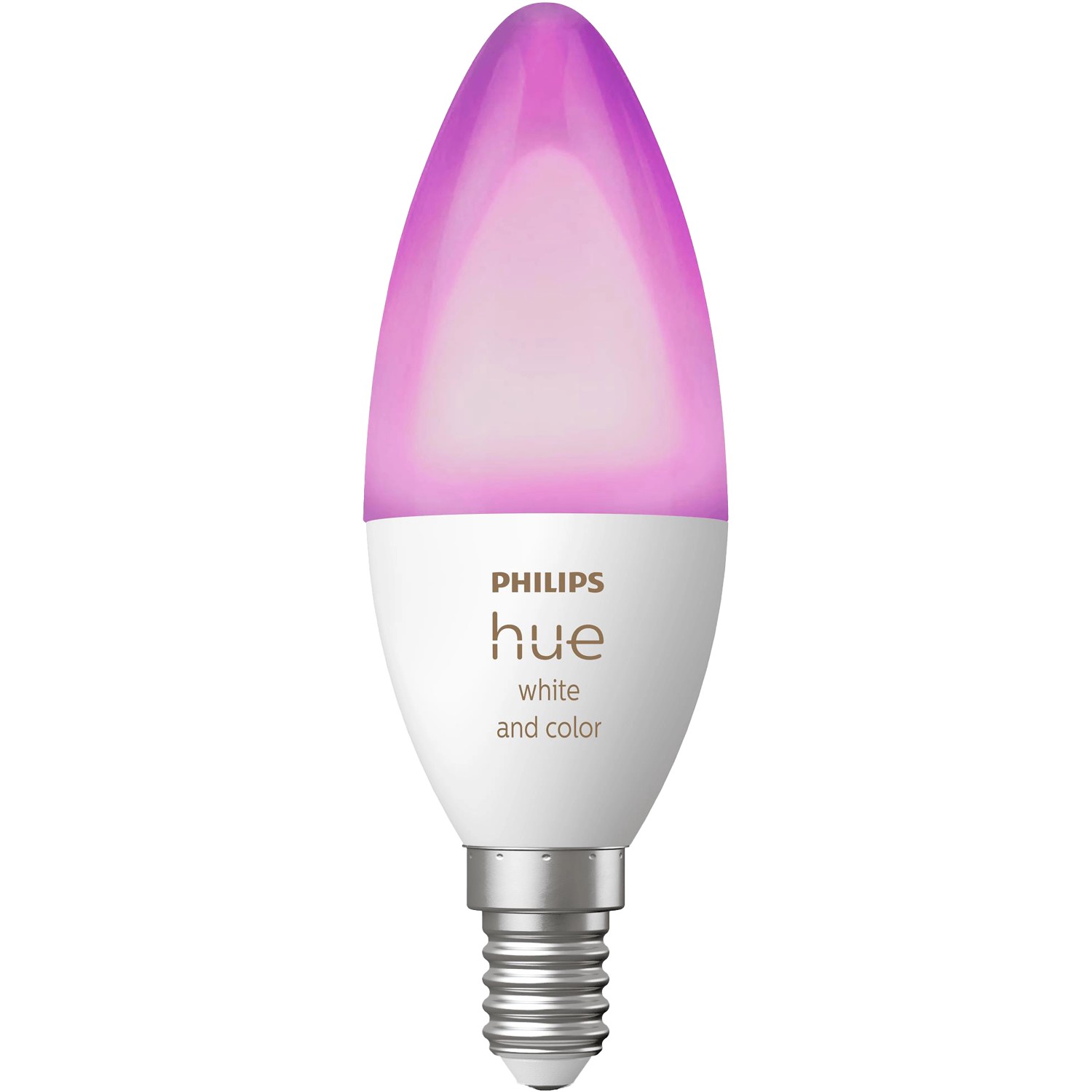 Philips Hue LED-Leuchtmittel E14 White & Color Ambiance Kerze 470 lm 1er Pack