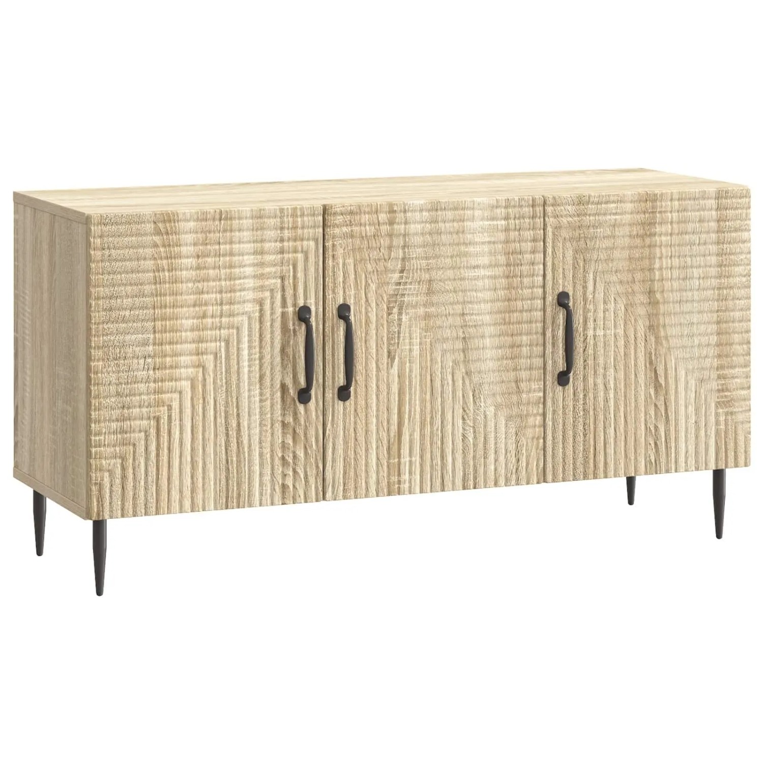 vidaXL TV-Schränk Sonoma-Eiche 99 x 34,5 x 50 cm Holzwerkstoff 894947