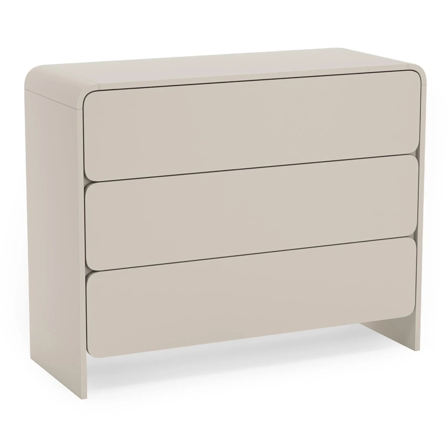 Selsey Lummo - Kommode 3-schubladig, Kaschmir, 100 cm