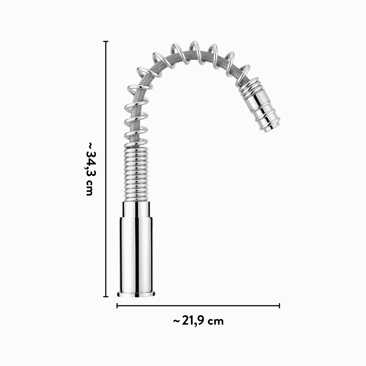 VALISY Küchenarmatur Mit Seitensprüher – Gebürstetes Nickel, Bleifrei, Für 3- Oder 4-Loch-Spülen