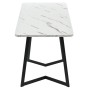 Merax Essgruppe 5-tlg mit 117cm Esstisch  4 Samtstühle Beige  Tischbeine Schwarz_8