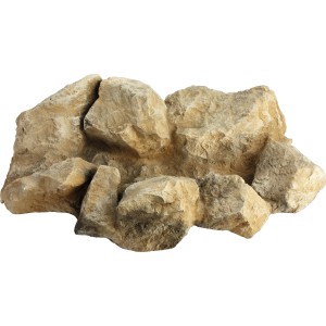 Oase Bachlauf-Element Rechtskurve in Sandsteinoptik für Teichdeko & Wasserspiele.