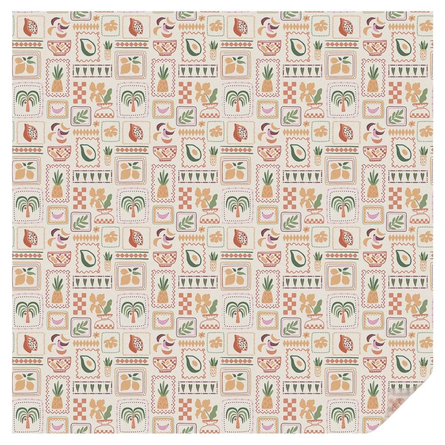 Tulup Fensterfolie Folkloristische Muster Sichtschutzfolie Fenster 100x100 günstig online kaufen