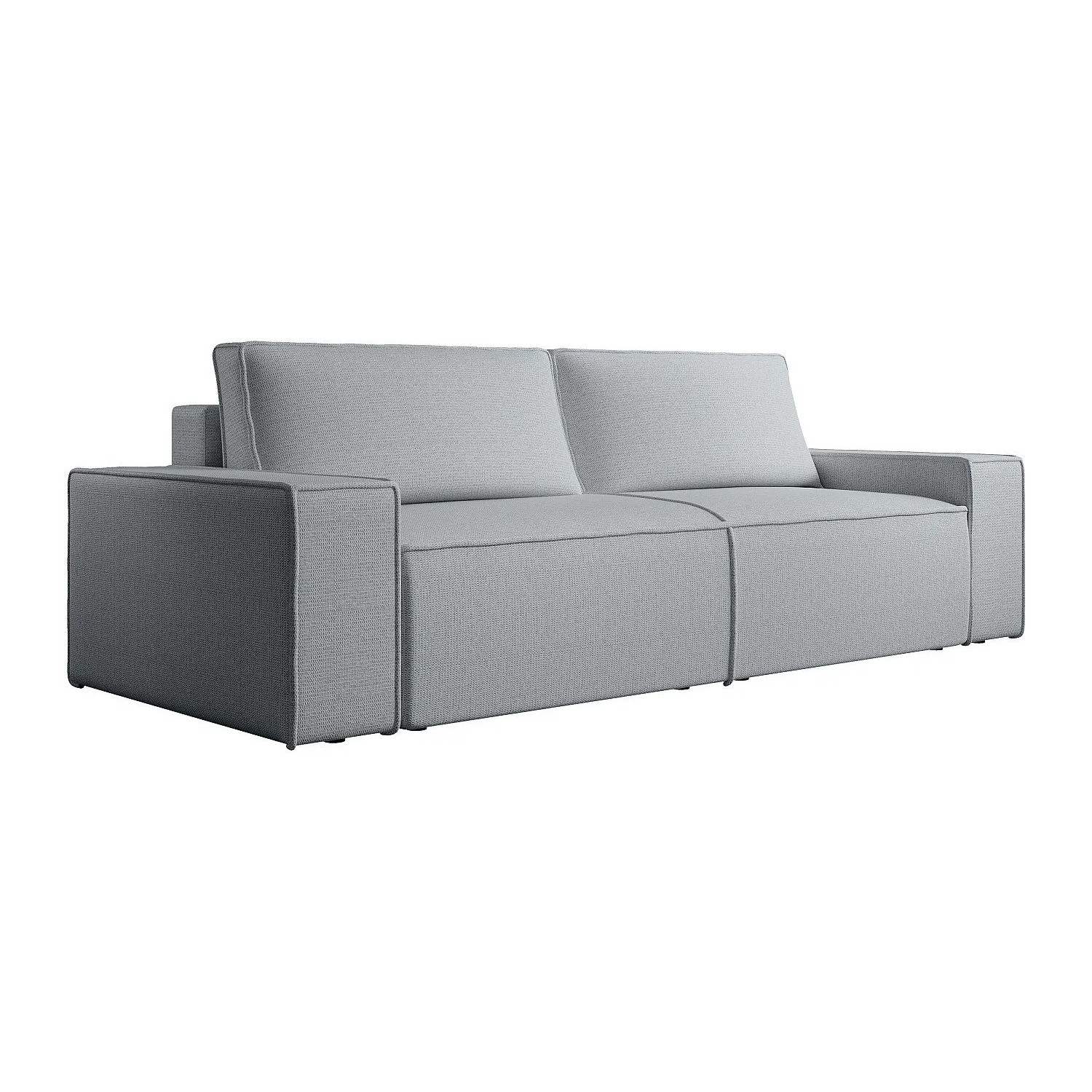 Vente-unique Schlafsofa Amelia Grau 257 cm