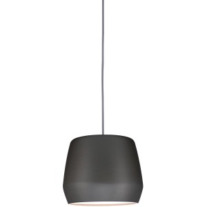 Paulmann URail 2Easy Pirm Lampenschirm, grau, Ø 28cm, für Schienensysteme.