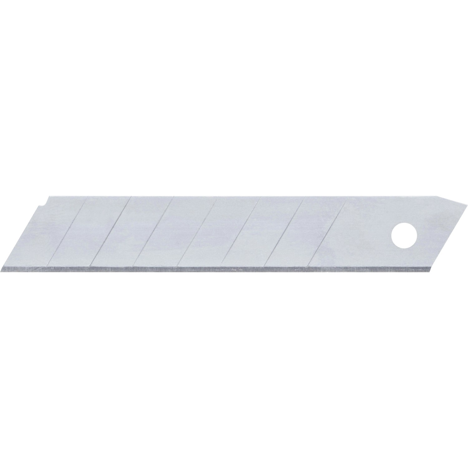 LUX Abbrechklinge 18 mm aus Stahl, mit Sollbruchstellen für Cuttermesser.