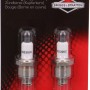 Briggs & Stratton Zündkerzen BS-SV-CU, 2er-Pack für Rasenmäher.