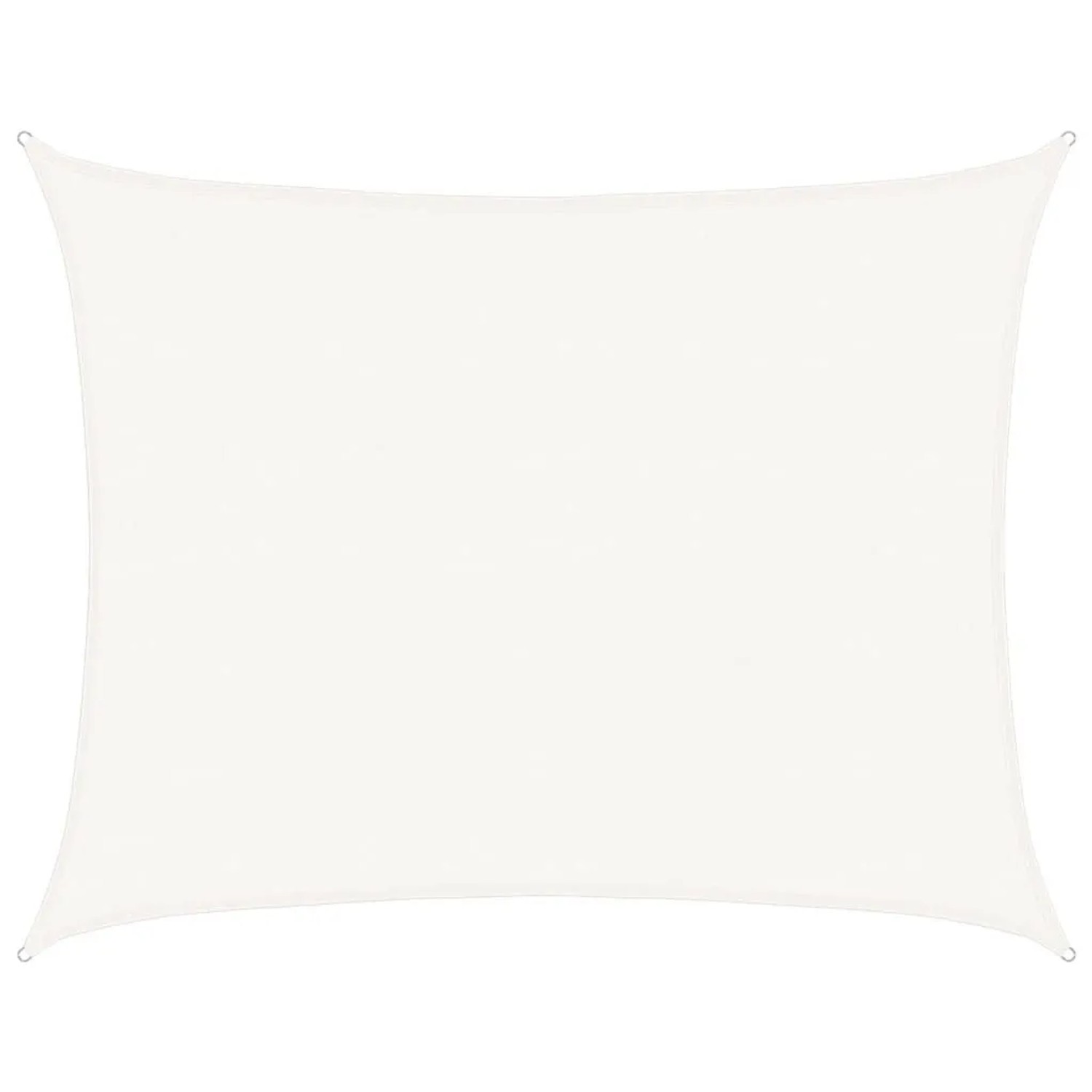 Furnicato Sonnensegel 160 G M² Weiß 6x8 M Hdpe