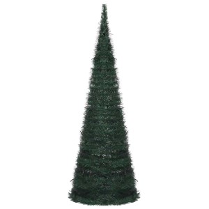 vidaXL Künstlicher Pop-Up-Weihnachtsbaum mit Beleuchtung Grün 180 cm 321524