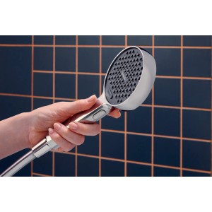 Hansgrohe Duschkopf Activera Select S 95 mm 2jet WaterBoost EcoSmart Chrom